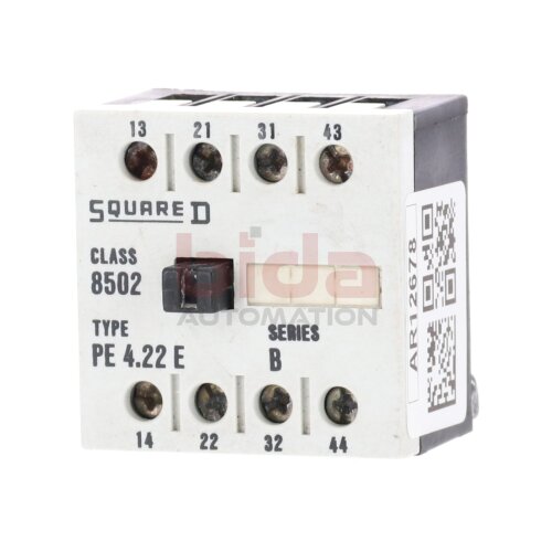 Squarde D CLASS 8502 PE 4.22 E Kontakt Modul Contact module 12A 660V