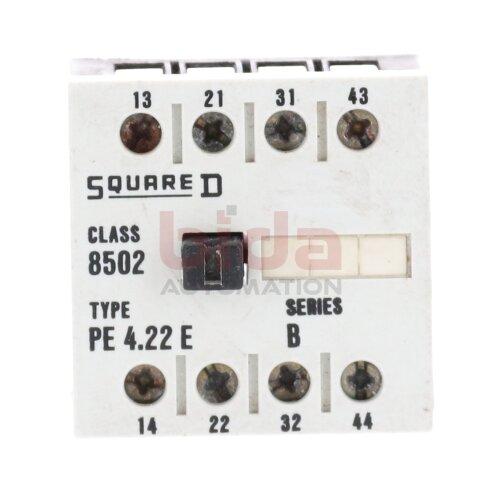 Squarde D CLASS 8502 PE 4.22 E Kontakt Modul Contact module 12A 660V