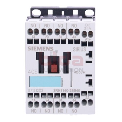 Siemens 3RH1140-2BB40 / 3RH1 140-2BB40 Hilfssch&uuml;tz / auxiliary contactor