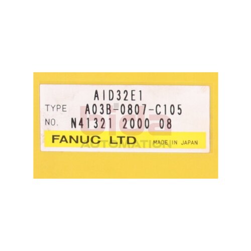 Fanuc A03B-0807-C105 EINGABEMODUL / INPUT MODULE