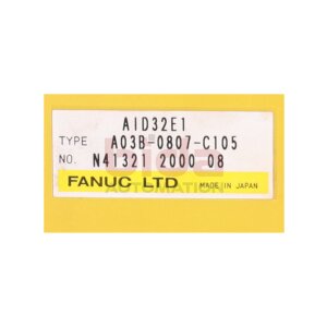Fanuc A03B-0807-C105 EINGABEMODUL / INPUT MODULE