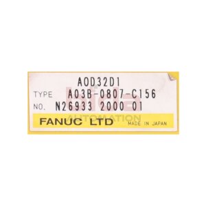 Fanuc A03B-0807-C156 EINGABEMODUL / INPUT MODULE