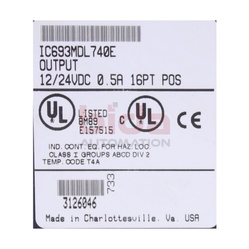 Fanuc IC693MDL740E Ausgangsmodul Output module