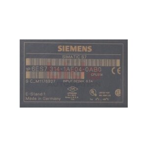 Siemens 6ES7314-1AE04-0AB0 / 6ES7 314-1AE04-0AB0 SIMATIC...
