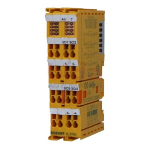 Beckhoff EL2904 TwinSAFE EtherCAT-Klemme Terminal 24 V