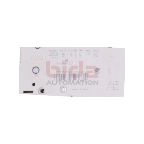 ABB S201-C2 Sicherungsautomat Circuit breaker