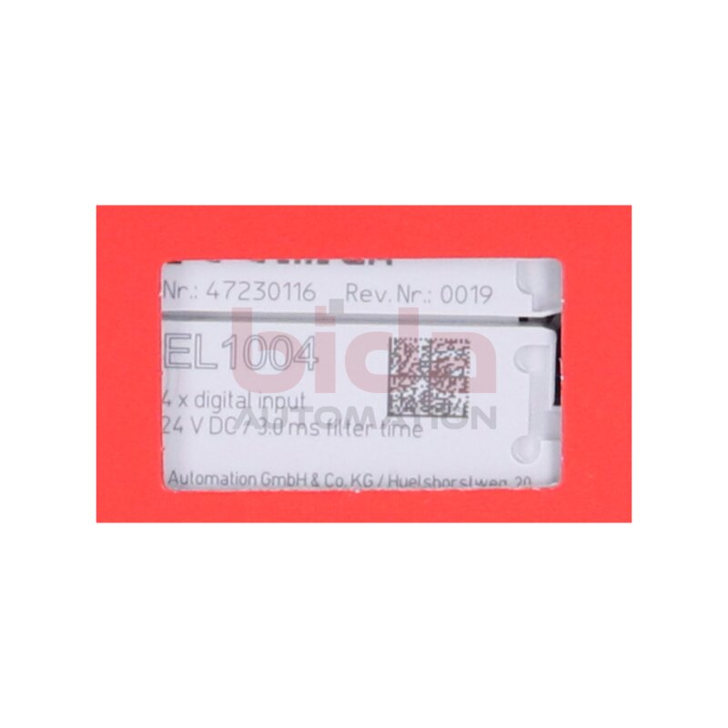 BECKHOFF EL1004 EtherCAT-Klemme EtherCAT Terminal