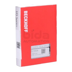 BECKHOFF EL1004 EtherCAT-Klemme EtherCAT Terminal