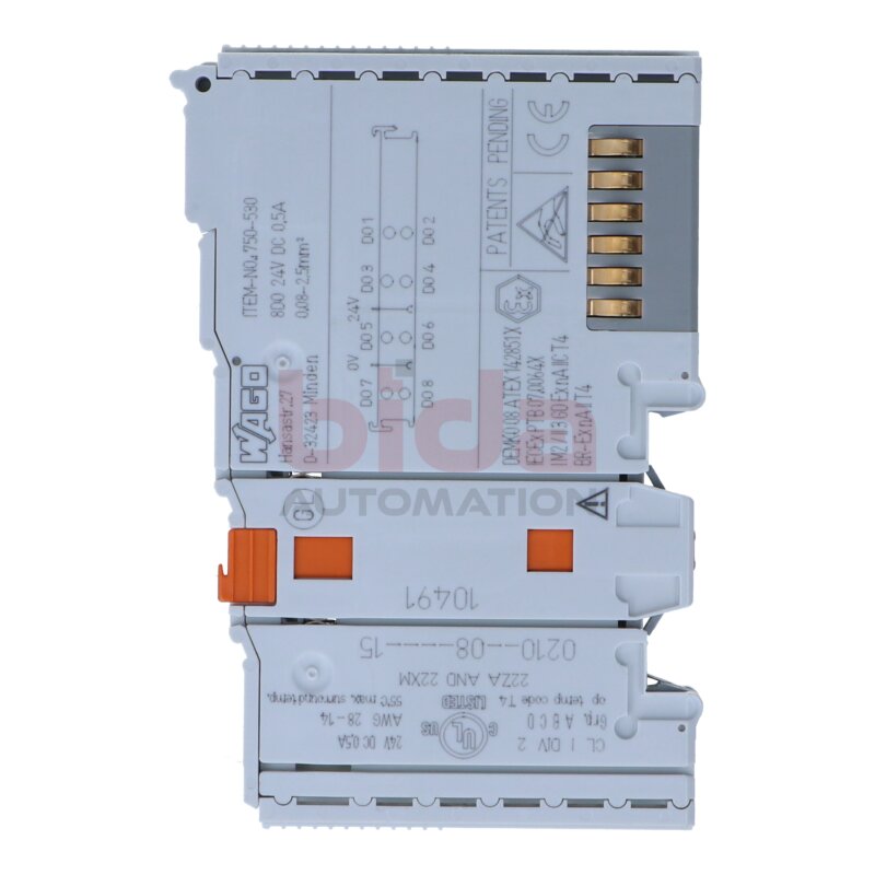 WAGO WAGO 750-530 Ausgangsmodul / output module 24 V DC