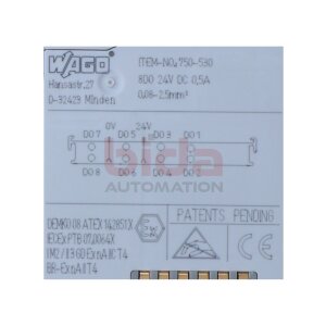 WAGO WAGO 750-530 Ausgangsmodul / output module 24 V DC
