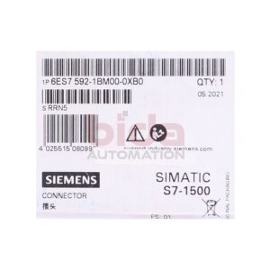 Siemens 6ES7592-1BM00-0XB0 / 6ES7 592-1BM00-0XB0 SIMATIC...