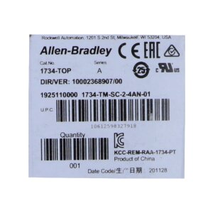 Allen-Bradley 1734-TOP Anschlusssockel / Terminal Base