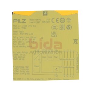 PILZ PNOZ s4 C 24VDC 3n/o 1n/c (751104)...