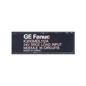 Fanuc IC610MDL112A Digitales Eingangsmodul Digital input...