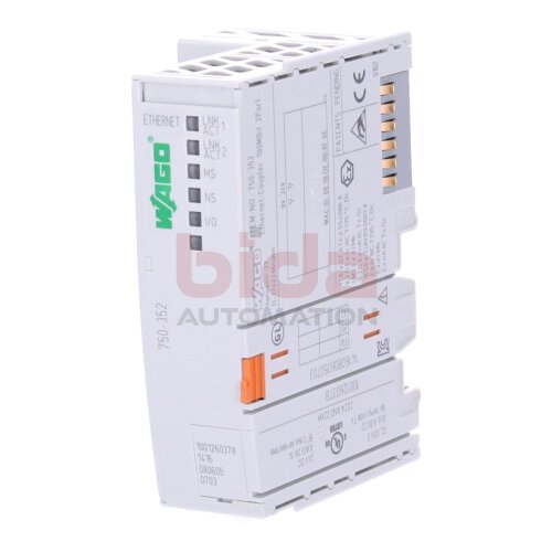 WAGO 750-352 Feldbuskoppler ETHERNET Fieldbus coupler