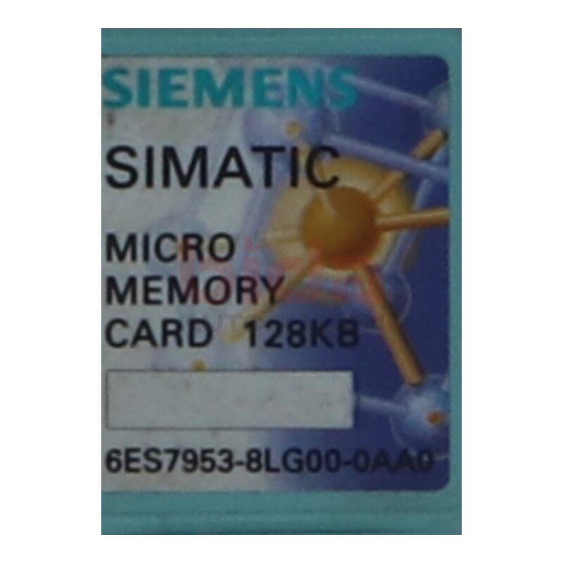 Siemens 6ES7953-8LG00-0AA0 / 6ES7 953-8LG00-0AA0 SIMATIC S7, MICRO MEMORY CARD 128 KBYTE