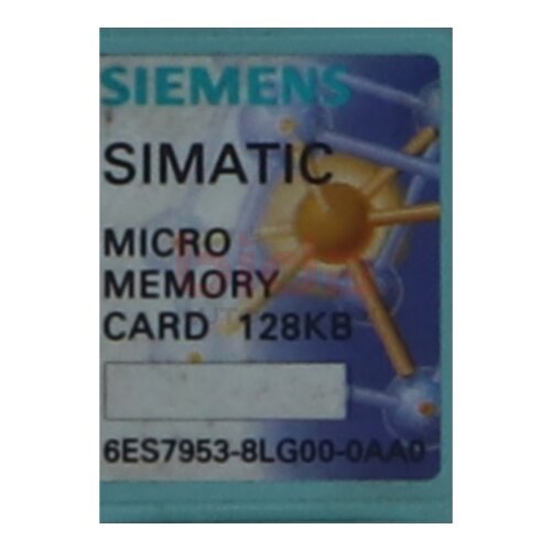 Siemens 6ES7953-8LG00-0AA0 / 6ES7 953-8LG00-0AA0 SIMATIC S7, MICRO MEMORY CARD 128 KBYTE