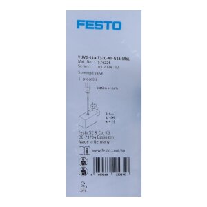 Festo VUVG-L14-T32C-AT-G18-1R8L  (574226) Magnetventil /...