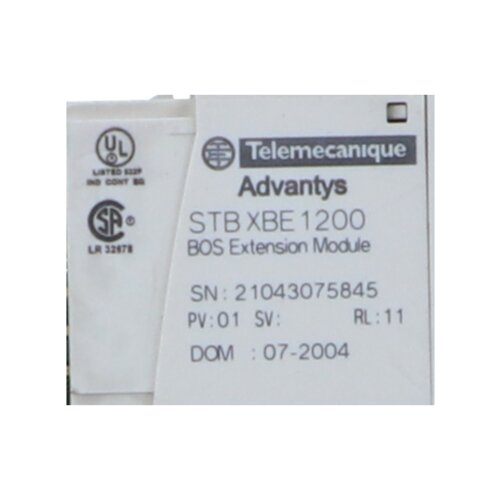 Telemecanique STB XBE 1200 Buserweiterungsmodul / BOS internal bus extension module