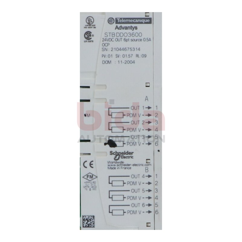 Telemecanique STBDDO3600 Standard-Digitalausgangsmodul STB, 24 V DC