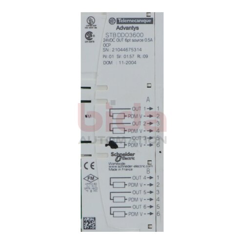 Telemecanique STBDDO3600 Standard-Digitalausgangsmodul STB, 24 V DC