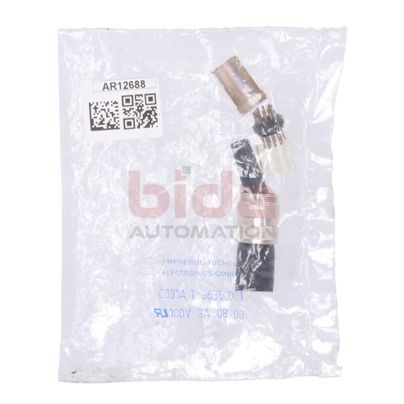 Amphenol-Tuchel C091A T 3635 001 Rundsteckverbinder  Round Connector 100V 3A
