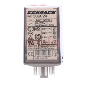 Schrack MT306024 Relais Relay 24V 10A 250V