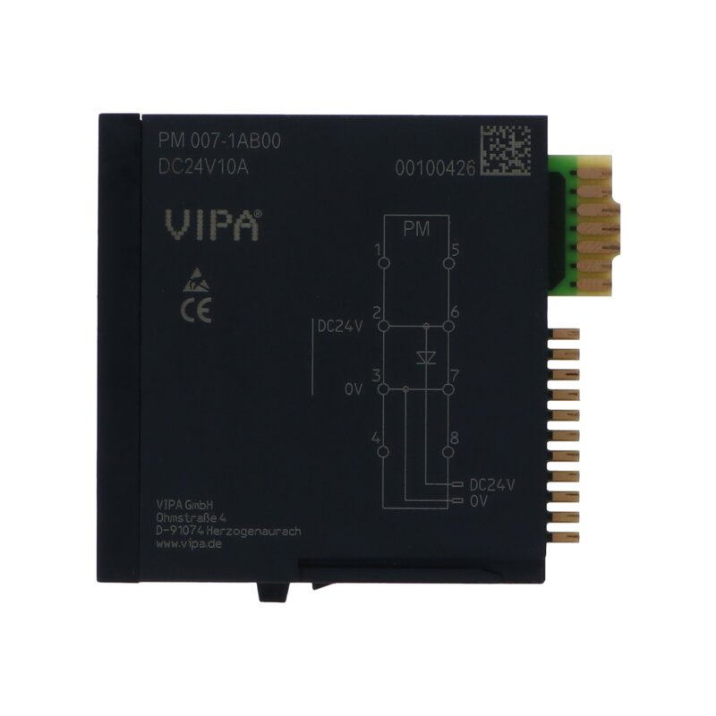 VIPA 007-1AB00 - SLIO PM 007 Leistungsmodule / Power Module, 10A 24VDC