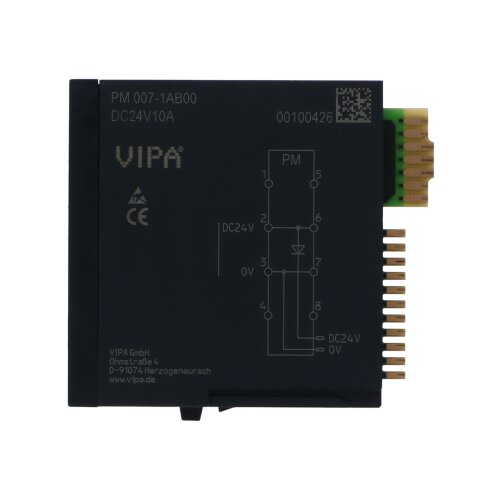 VIPA 007-1AB00 - SLIO PM 007 Leistungsmodule / Power Module, 10A 24VDC
