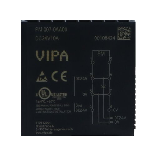 VIPA 007-0AA00 SLIO PM 007 Leistungsmodul / Power Module, 24VDC