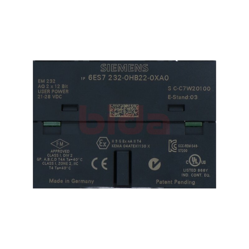 Siemens 6ES7232-0HB22-0XA0 / 6ES7232-0HB22-0XA0 SIMATIC S7-200, Analogausgabe / analogue output 10V