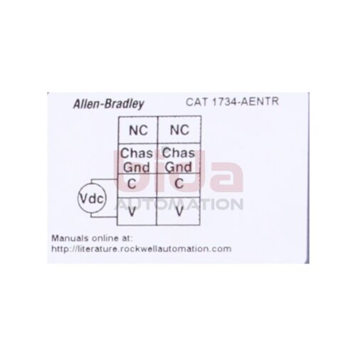 Allen-Bradley 1734-AENTR  (492375) Dual-Port-Netzwerkadapter / POINT I/O Dual Port Network Adapter 24 V