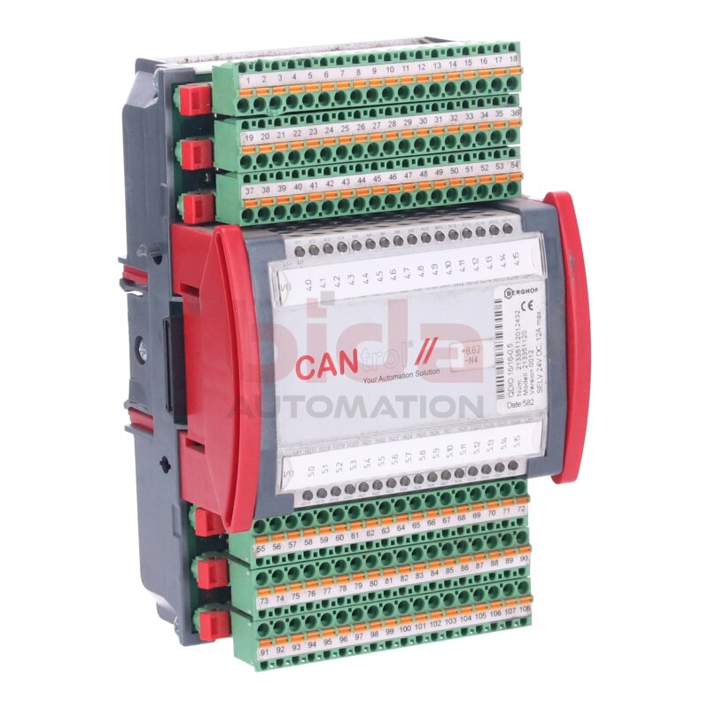 BERGHOF QDIO 16/16-0,5 (213351120) CANtrol Steuerungssystem Control System