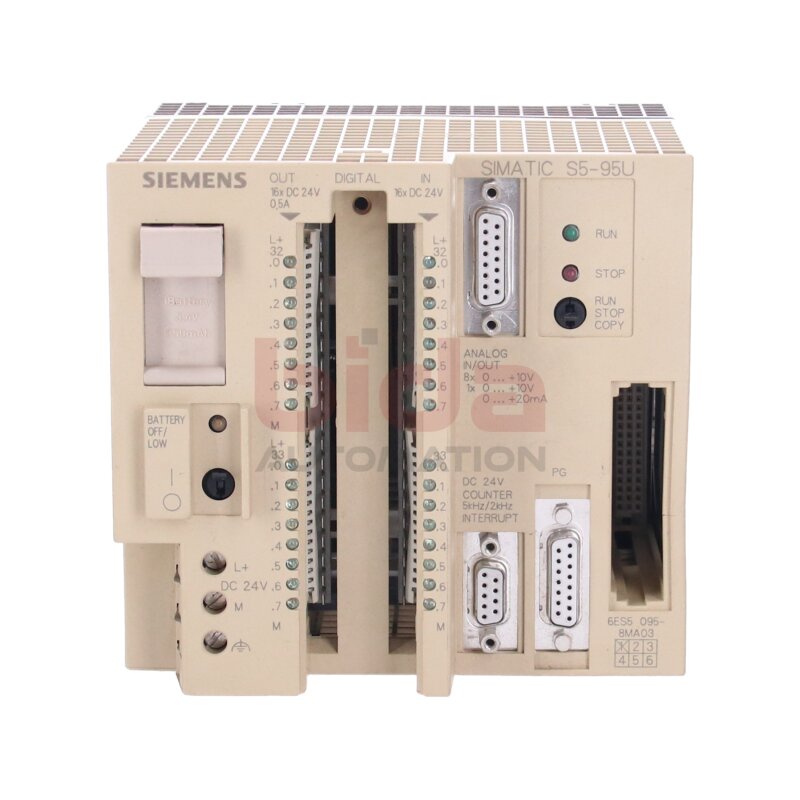 Siemens 6ES5095-8MA13 / 6ES5 095-8MA13 SIMATIC S5, KOMPAKTGERAET / COMPACT DEVICE 24V