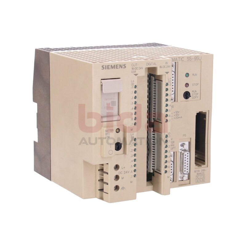 Siemens 6ES5095-8MA13 / 6ES5 095-8MA13 SIMATIC S5, KOMPAKTGERAET / COMPACT DEVICE 24V