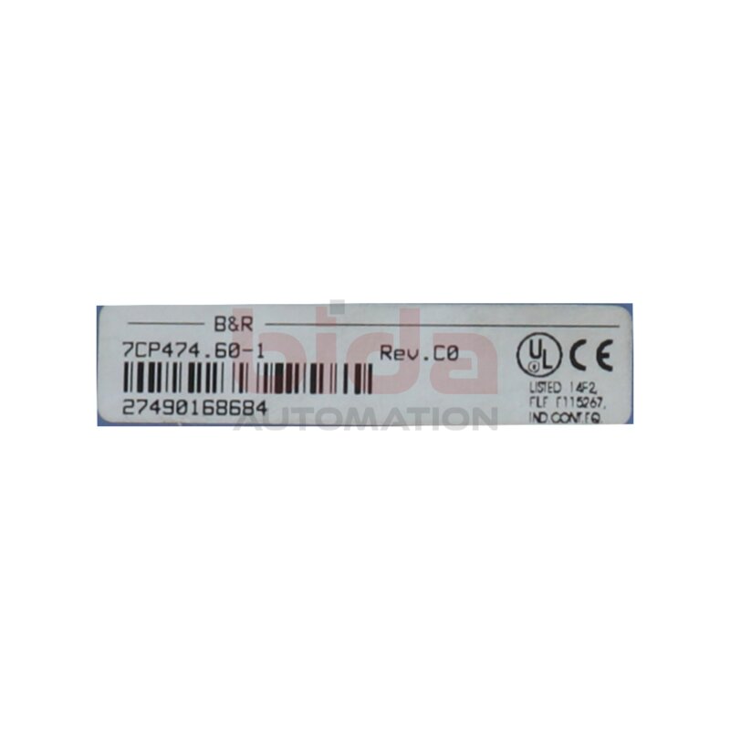 B&amp;R  7CP474.60-1 Central Processor (CPU) Modul  24 VDC