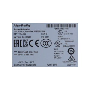 Allen-Bradley 1734-IB4 (130650) POINT I/O...