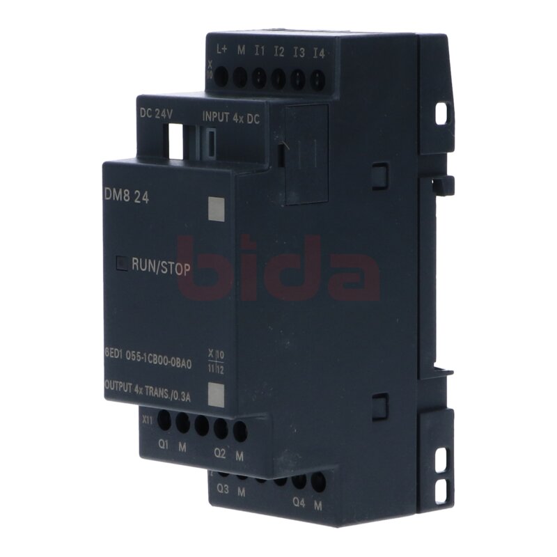 Siemens 6ED1055-1CB00-0BA0 / 6ED1 055-1CB00-0BA0 LOGO! DM8 24 Erweiterungsmodul / extension module 24V