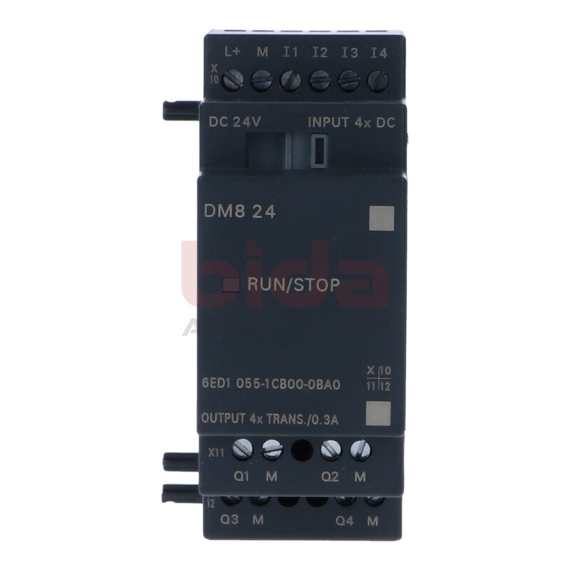 Siemens 6ED1055-1CB00-0BA0 / 6ED1 055-1CB00-0BA0 LOGO! DM8 24 Erweiterungsmodul / extension module 24V