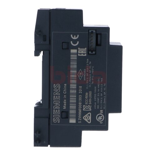 Siemens 6ED1055-1CB00-0BA0 / 6ED1 055-1CB00-0BA0 LOGO! DM8 24 Erweiterungsmodul / extension module 24V