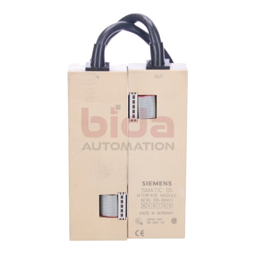 Siemens 6ES5315-8MA11 / 6ES5 315-8MA11 SIMATIC S5, Anschaltung/connection