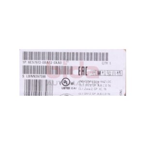 Siemens 6ES7972-0BA12-0XA0 / 6ES7 972-0BA12-0XA0 SIMATIC...