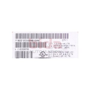 Siemens 6ES7972-0BA60-0XA0 / 6ES7 972-0BA60-0XA0 SIMATIC...