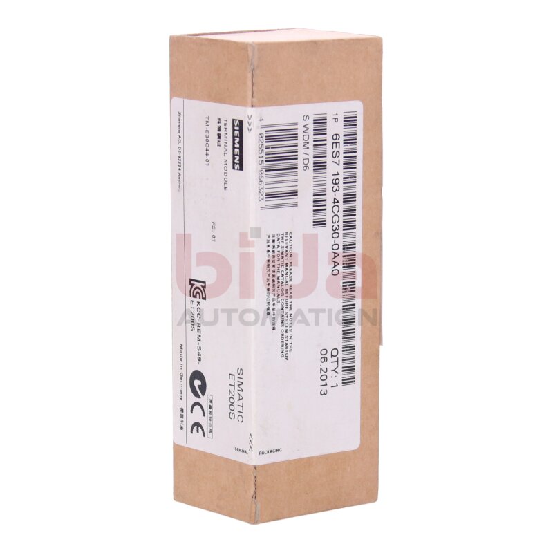 Siemens 6ES7193-4CG30-0AA0 / 6ES7 193-4CG30-0AA0 SIMATIC DP, 1 Terminalmodul  / terminal module