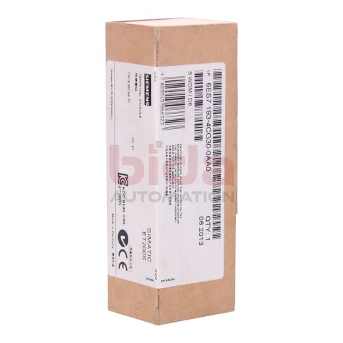 Siemens 6ES7193-4CG30-0AA0 / 6ES7 193-4CG30-0AA0 SIMATIC DP, 1 Terminalmodul  / terminal module