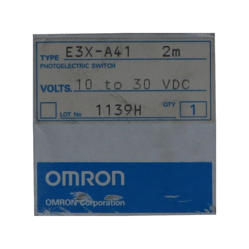 Omron E3X-A41 Lichtleiter-Verst&auml;rker / fibre optic amplifier