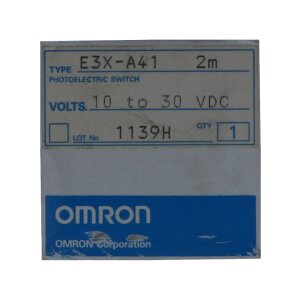Omron E3X-A41 Lichtleiter-Verstärker / fibre optic...