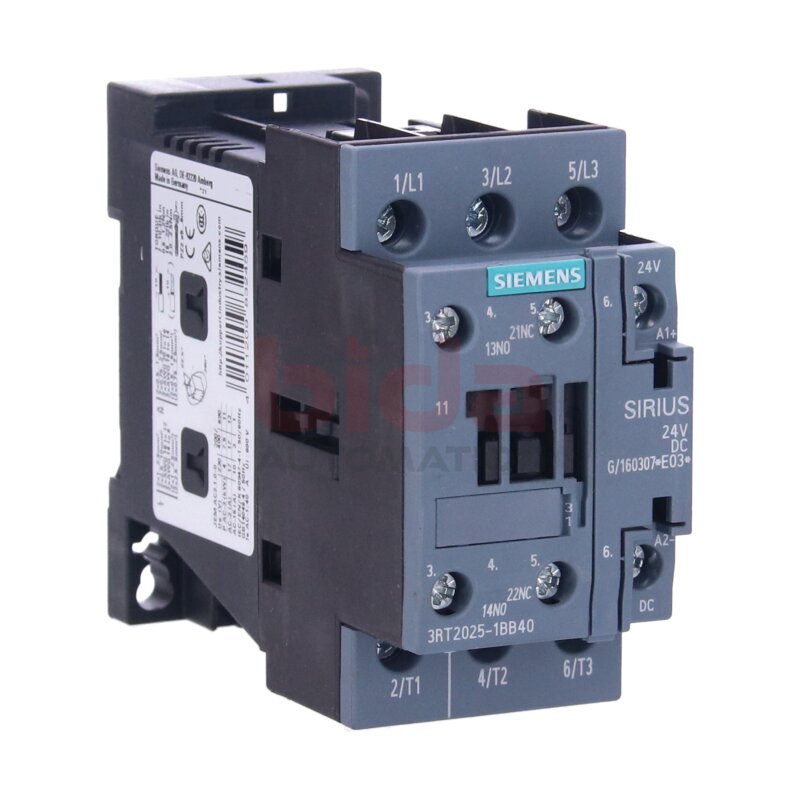Siemens 3RT2025-1BB40 Leistungssch&uuml;tz Power contactor