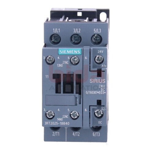 Siemens 3RT2025-1BB40 Leistungssch&uuml;tz Power contactor
