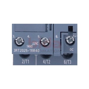 Siemens 3RT2025-1BB40 Leistungsschütz Power contactor